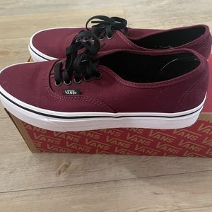 Brand new vans out the box